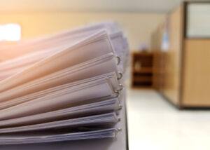 pile of resumes