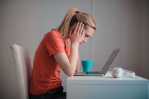 Salesperson getting laid off
