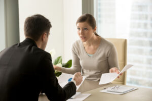 sales manager wanting to fire salesperson